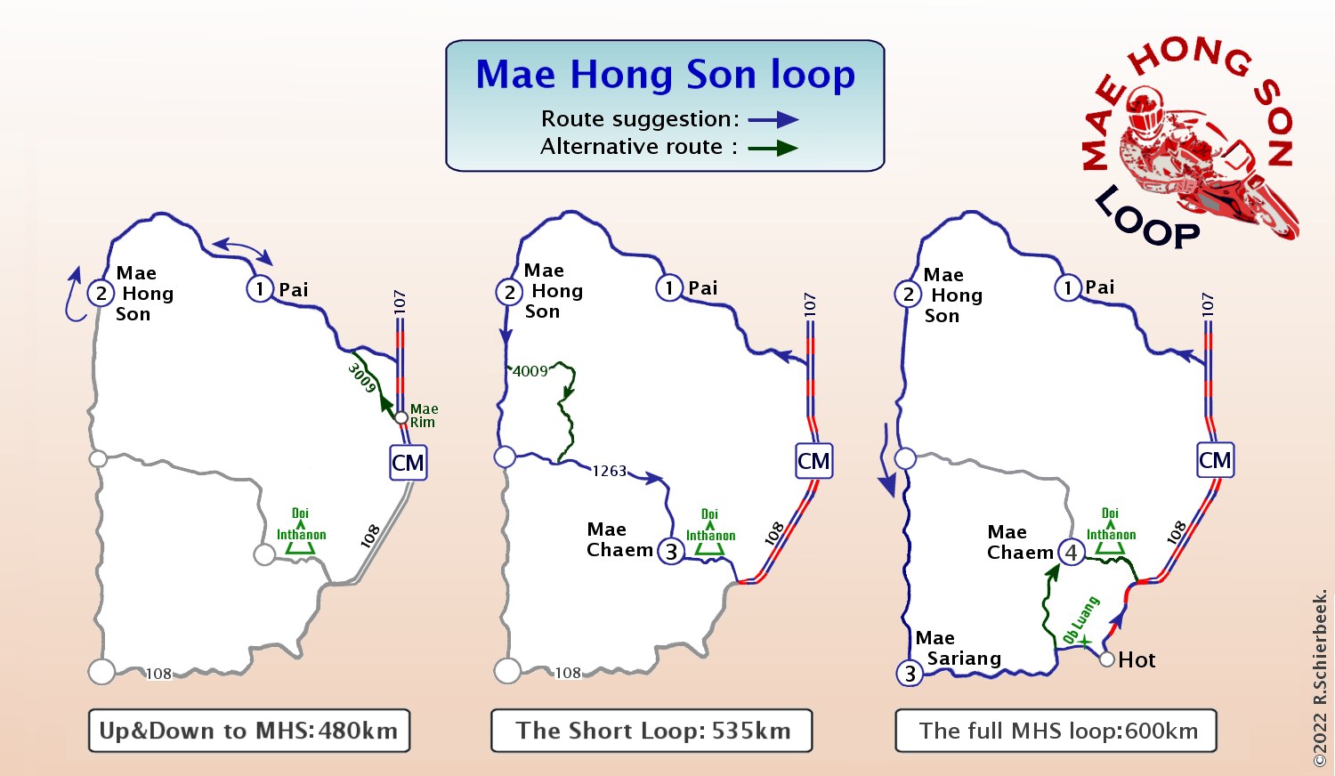 Mae Hong Son loop options