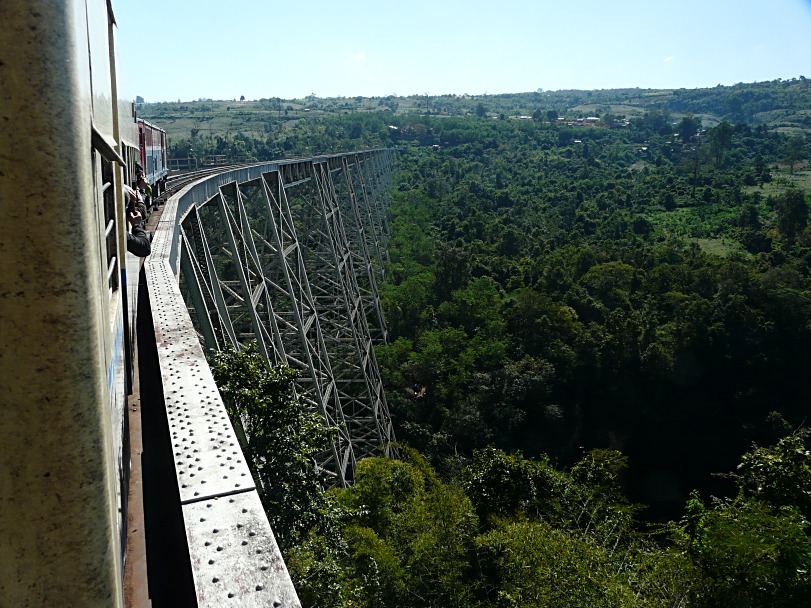 the Gokteik viaduct.