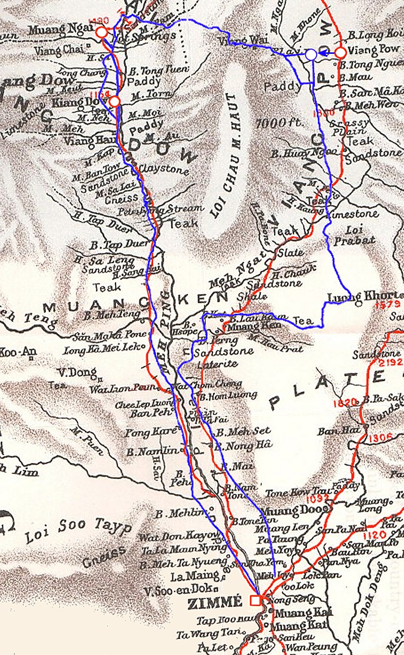 Holt Samuel Hallett map
