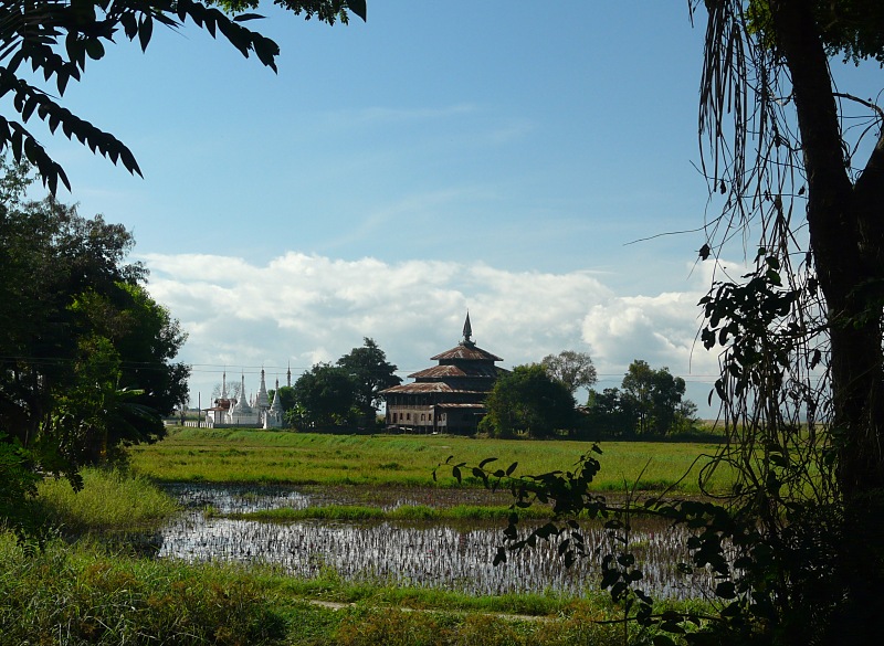 Inle monastery or kyaung