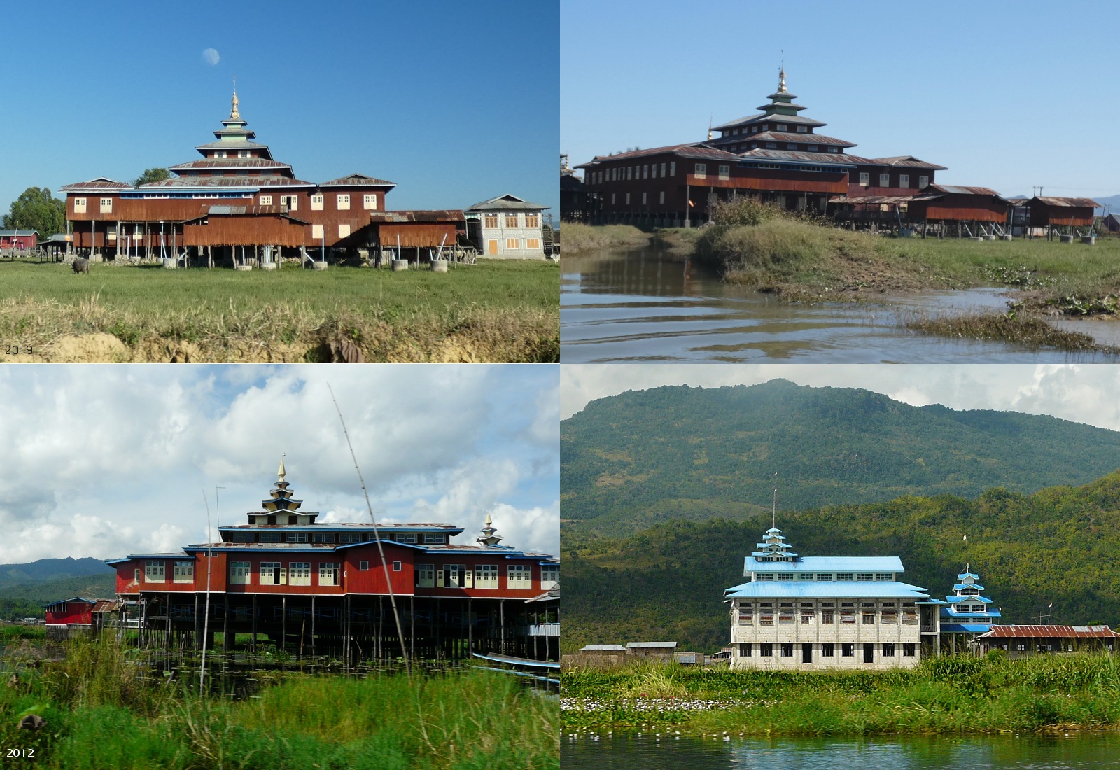 Inle monastery or kyaung