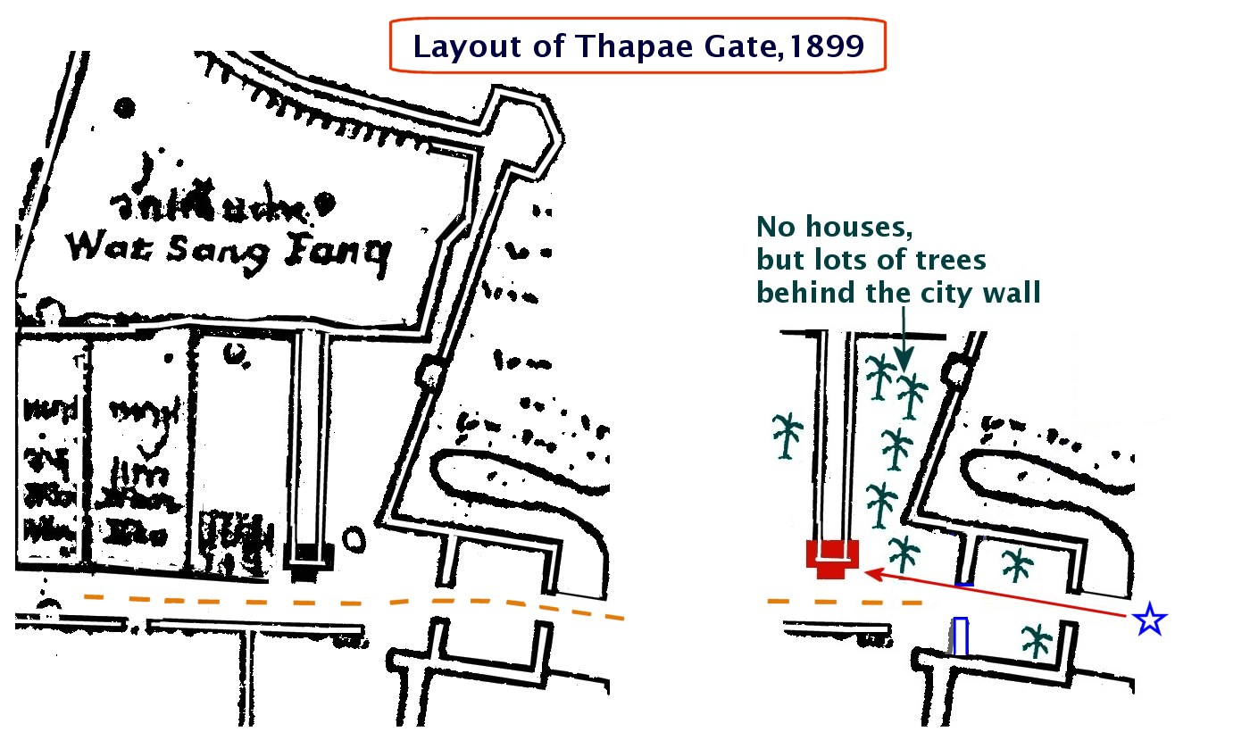 Thapae map